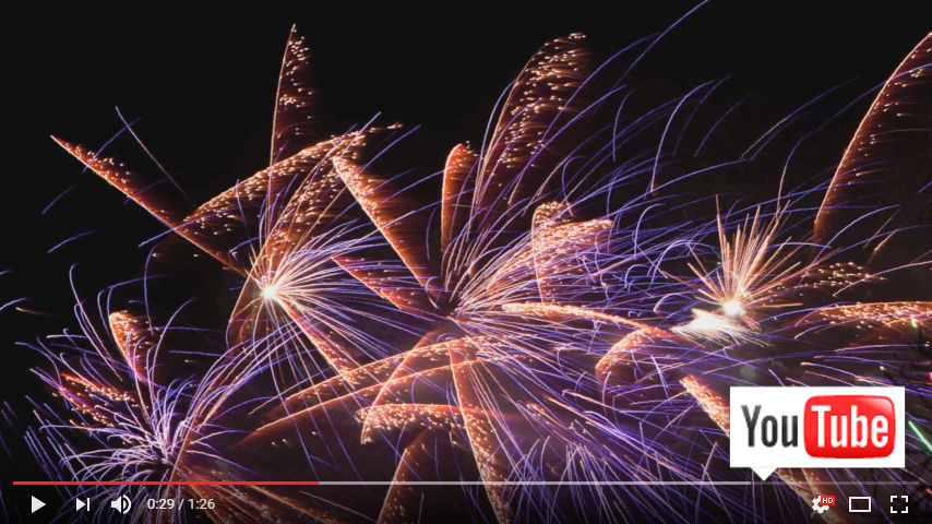 Youtube-vuurwerk