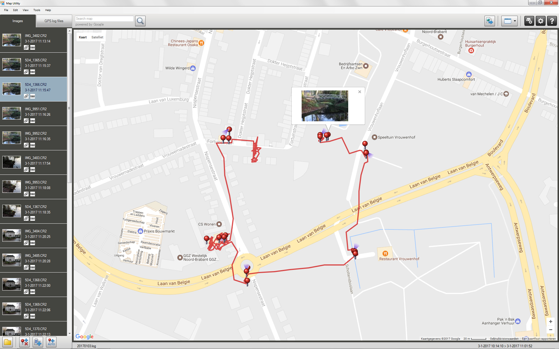 gps-test-map-utility
