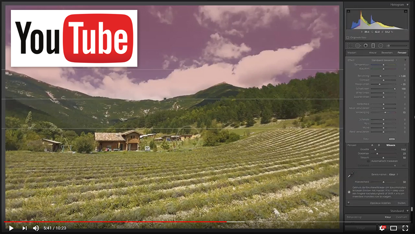YouTube-bereikfilters