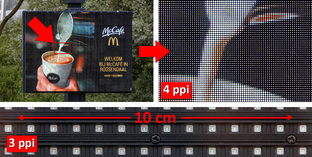 pixeldichtheid-billboard
