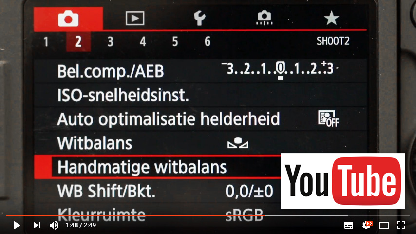 YouTube-Handmatige-witbalans