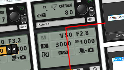 Bestuur je camera