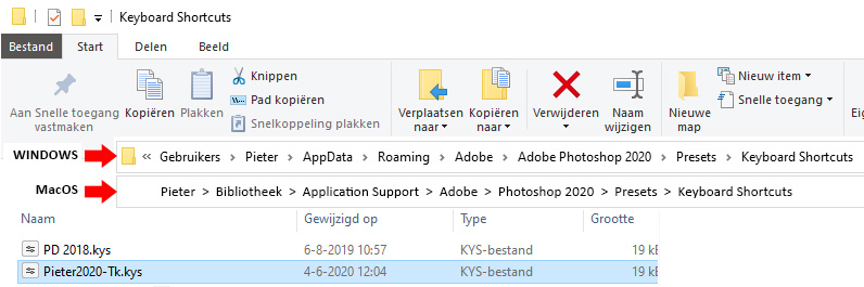 locatie kys-bestand