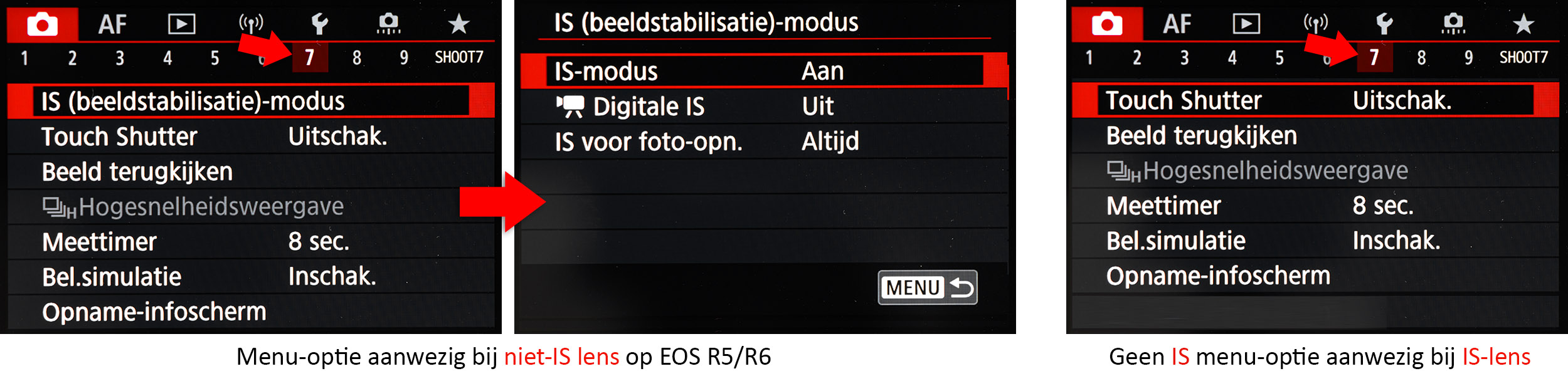 IS-menu