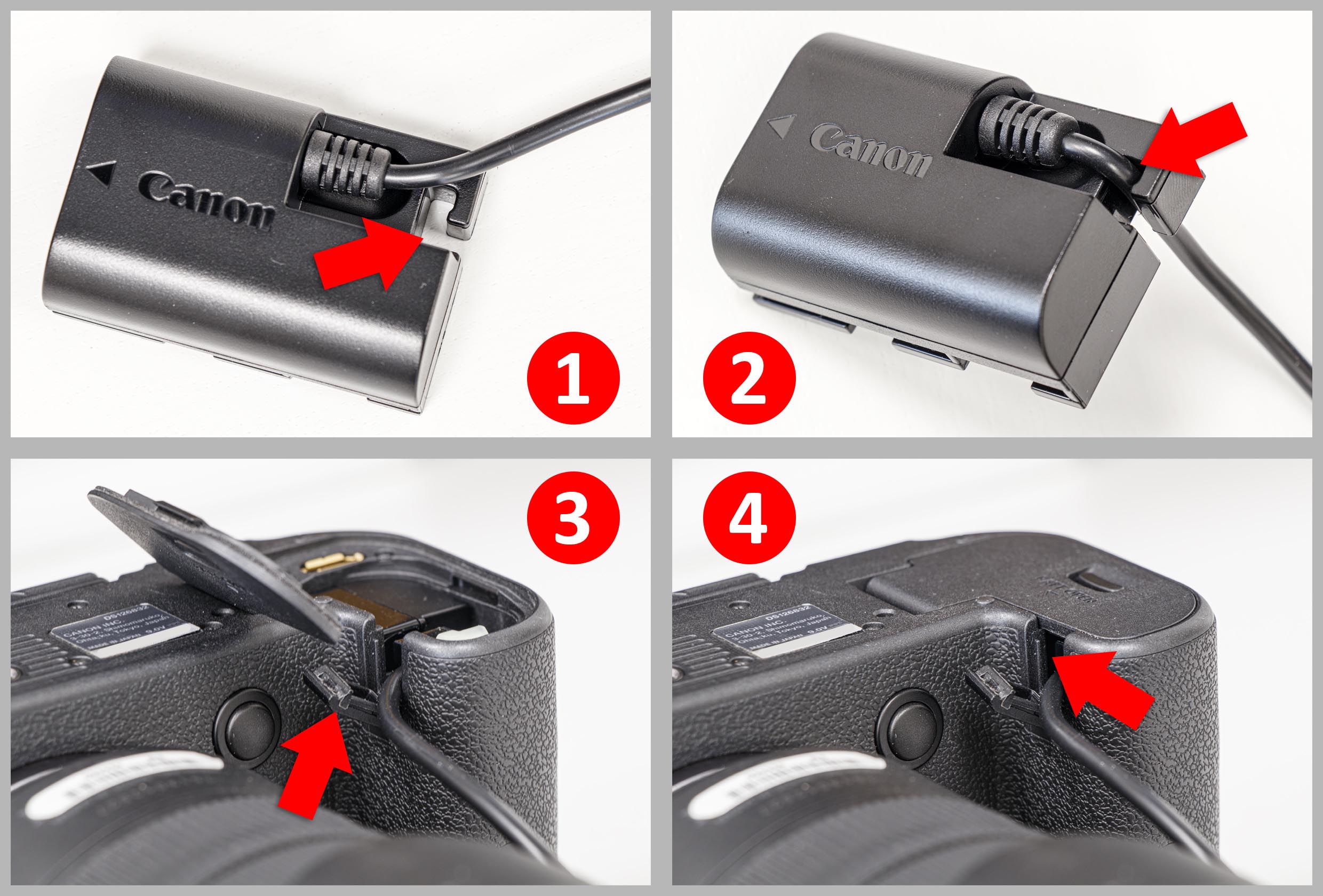 AC-E6N DR-E6-gebruik