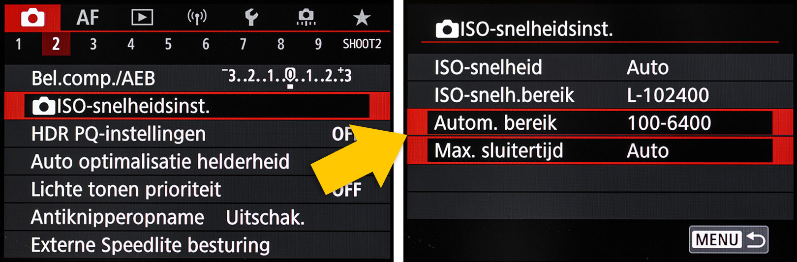 auto-iso-controle