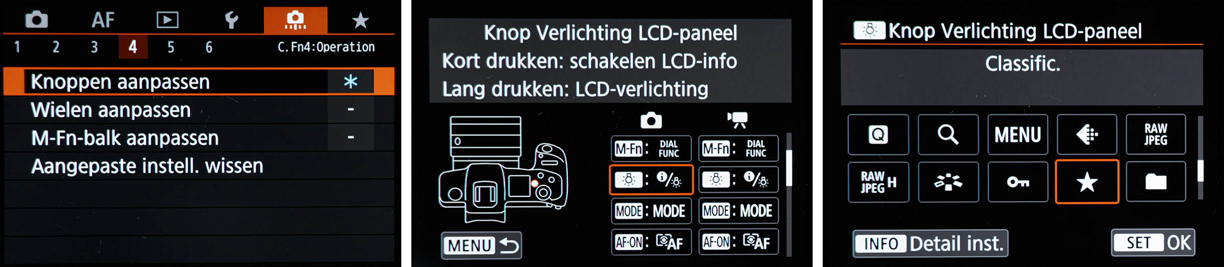 rate-knop kiezen