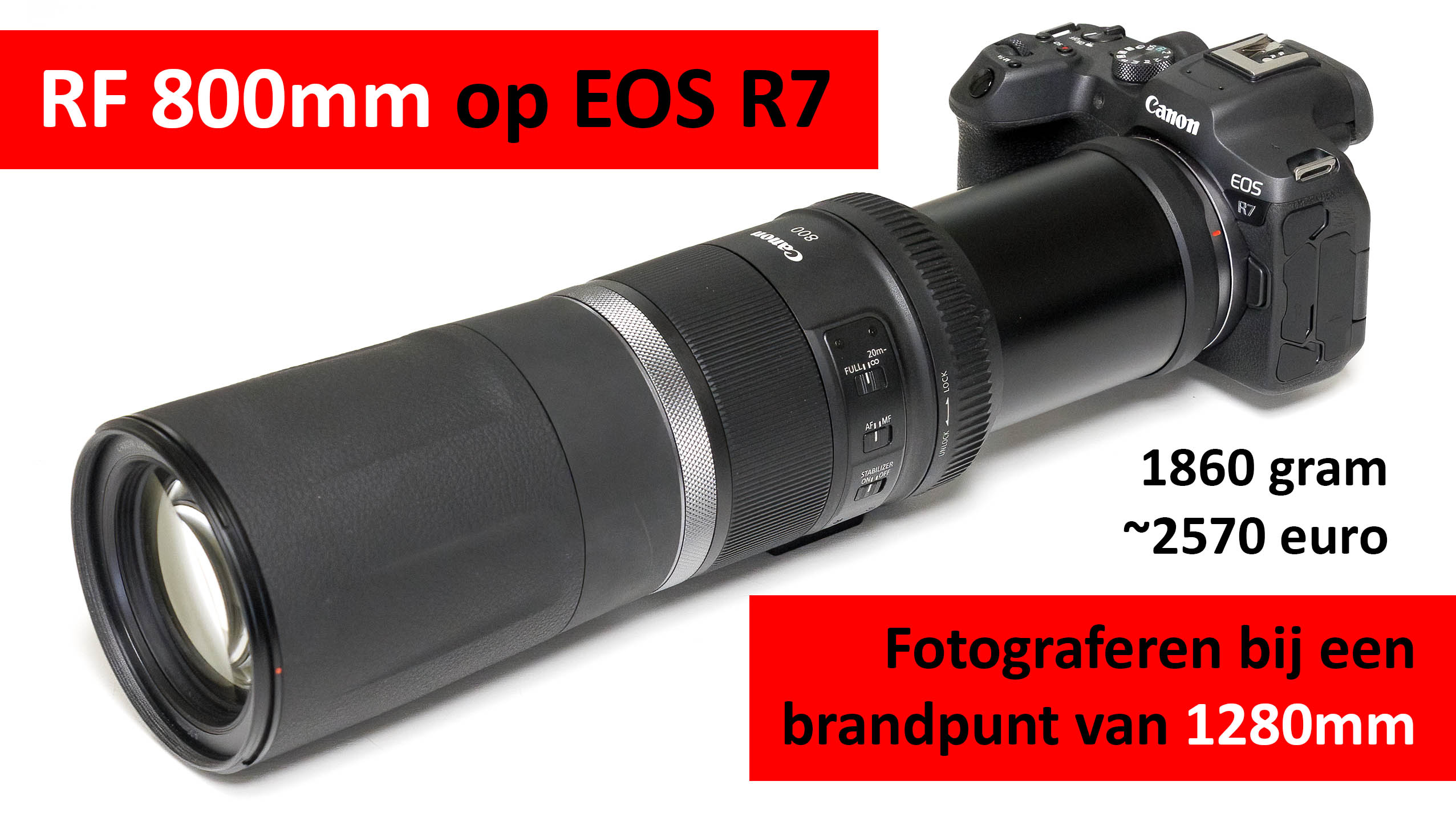 RF800mm op EOS R7