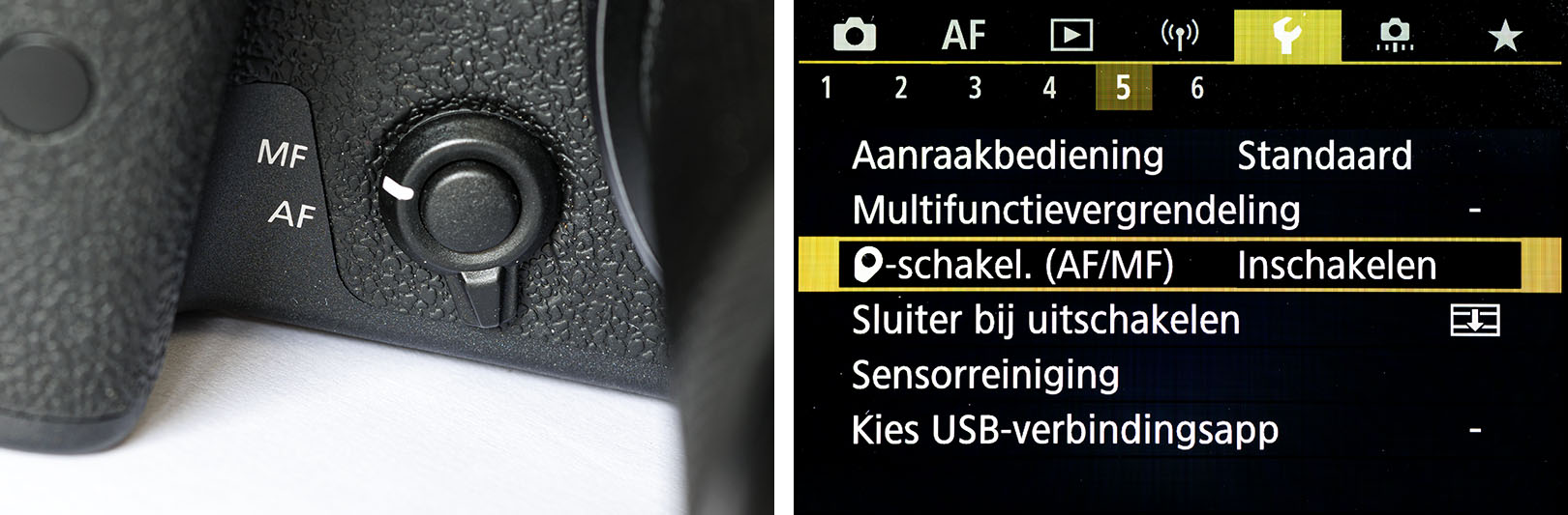 menu-AF-MF