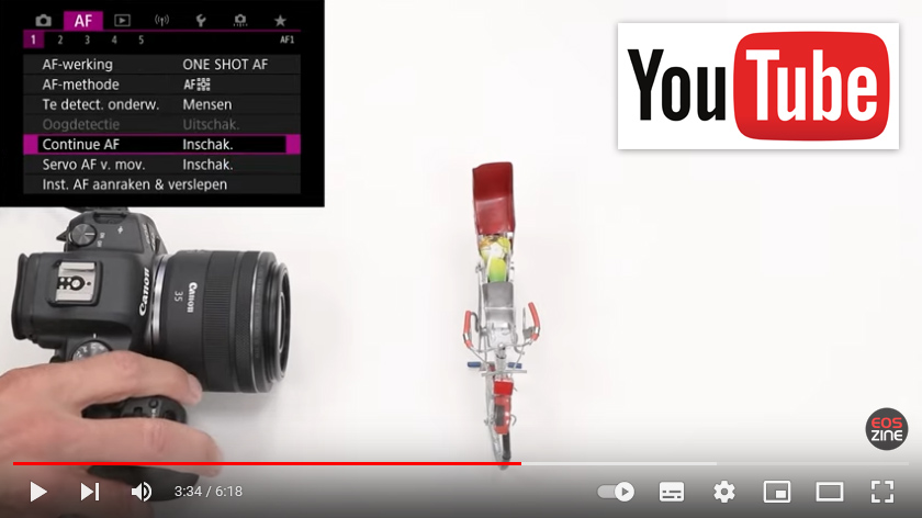 YT video continue AF 150sec