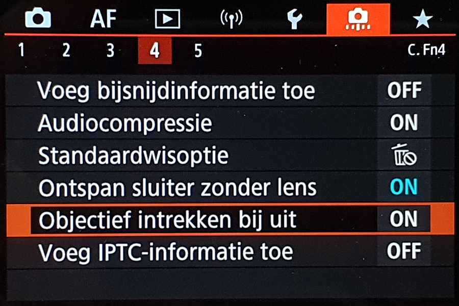 Obj intrekken