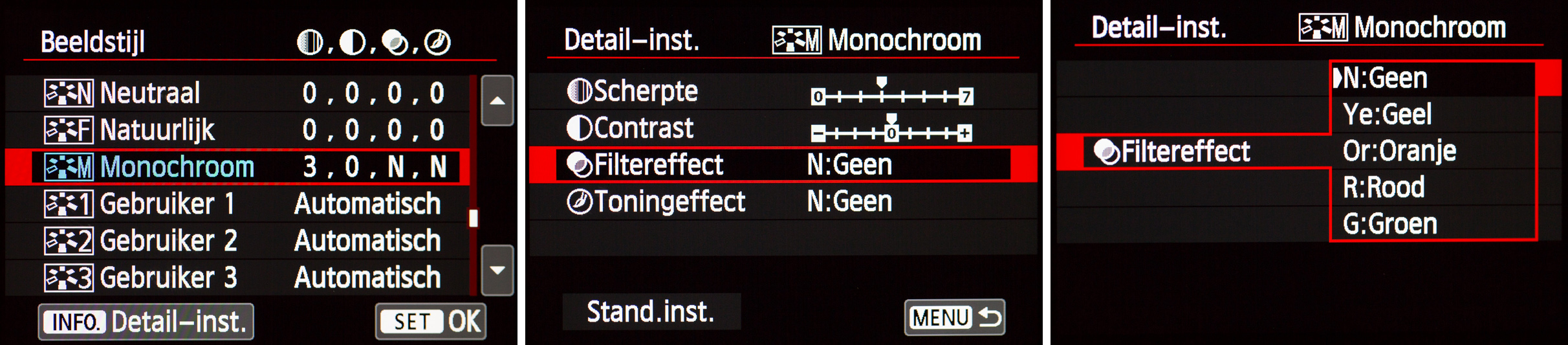 Beeldstijl-monochroom