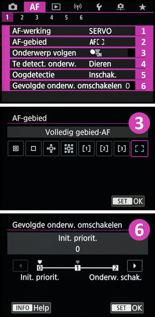 07_AF-instellingen