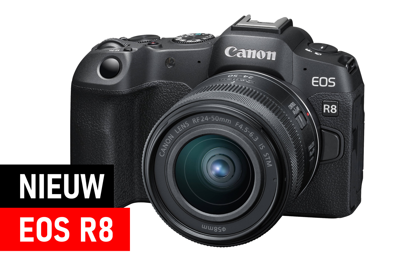 EOS R8 met RF 24-50 visual