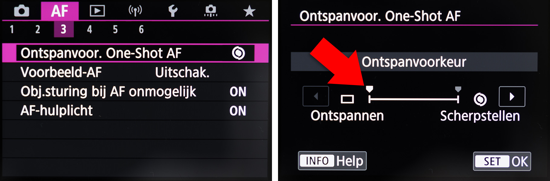 ontspanvoorkeur