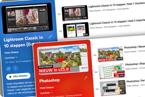 YouTube | Playlists Photoshop en Lightroom