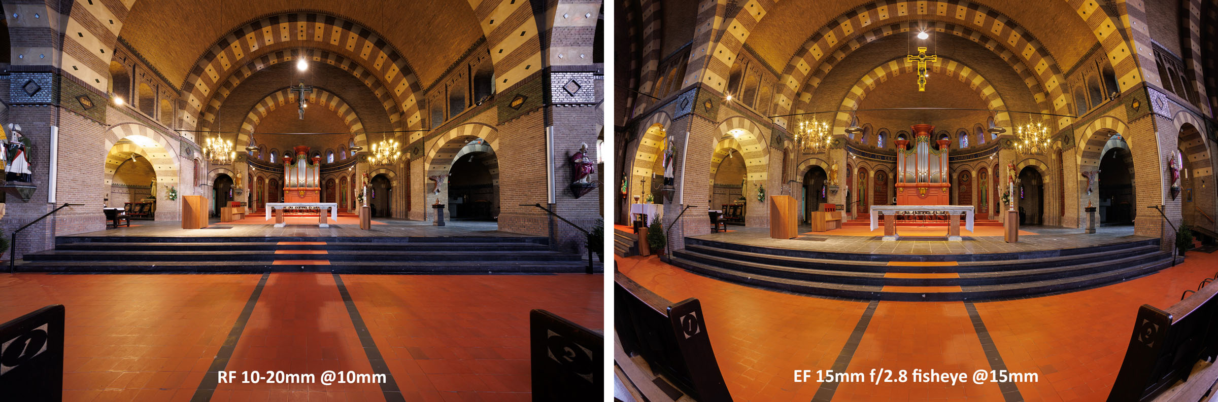 10mm vs fisheye