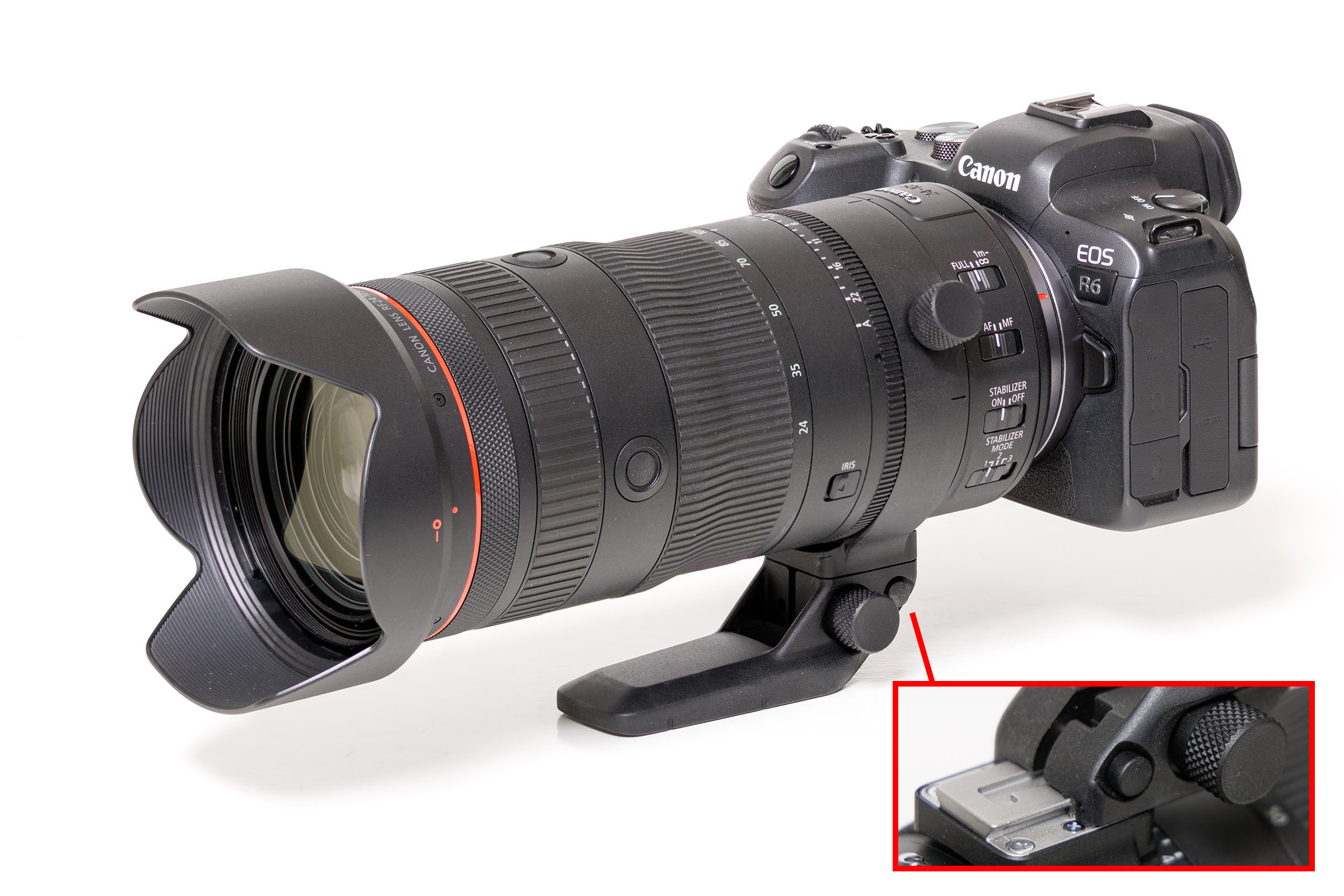 RF 24-105mm 2.8L IS EOS R6 groot