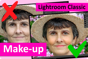Lightroom Classic | Make-up aanbrengen met kleurstalen