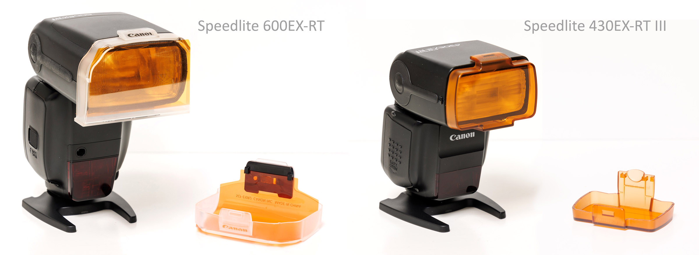 Speedlite 600EX-430EX-RT 3000K-gel