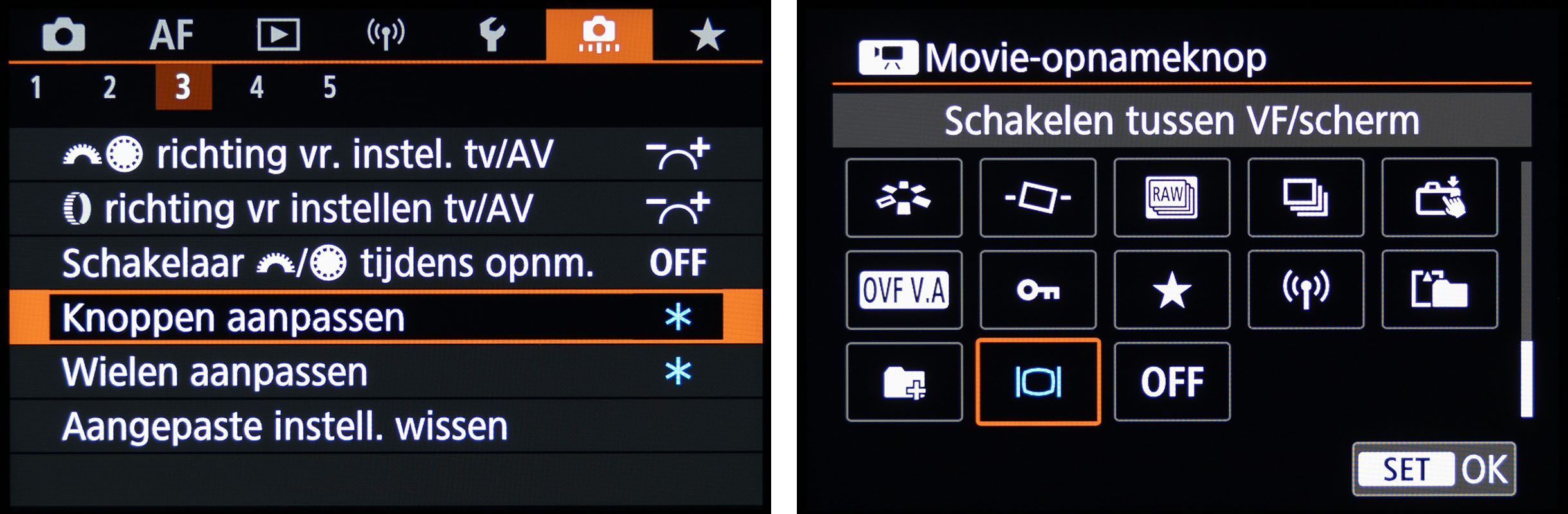 menu-zoekerschermschakelen