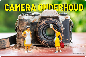 Uit de handleiding | Onderhoud van je camera