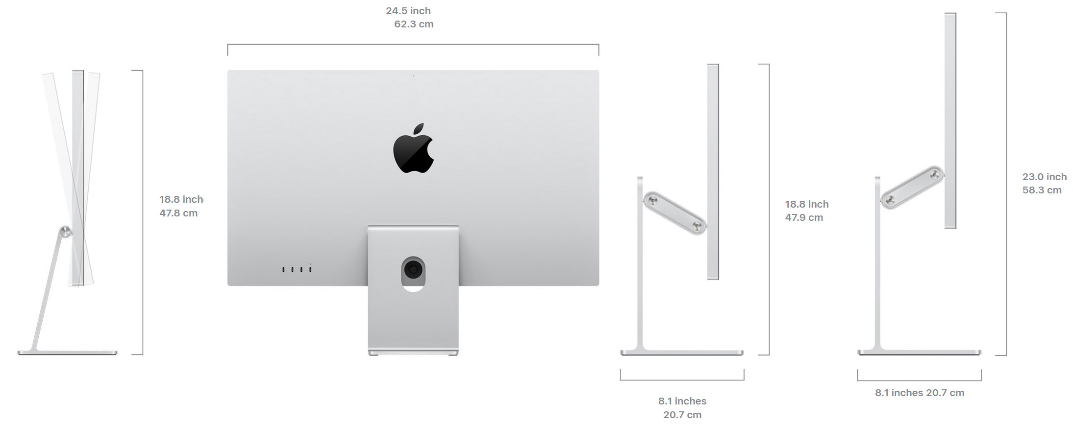 apple studio stands