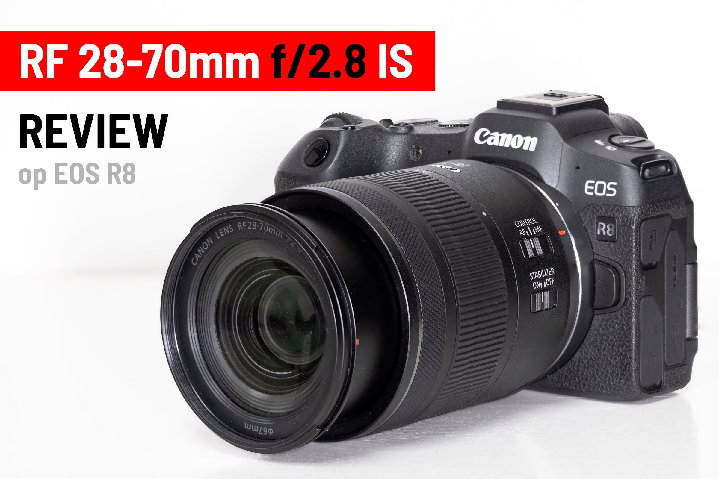 RF 28-70mm op EOS R8 visual