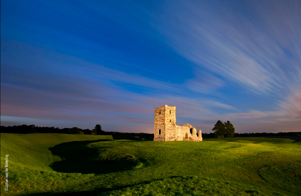 Ruine-lightpaint
