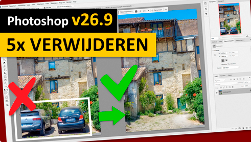Vlekje wegwerken?