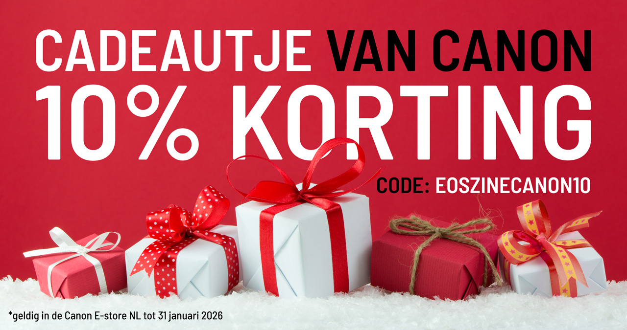 Cadeautje van Canon
